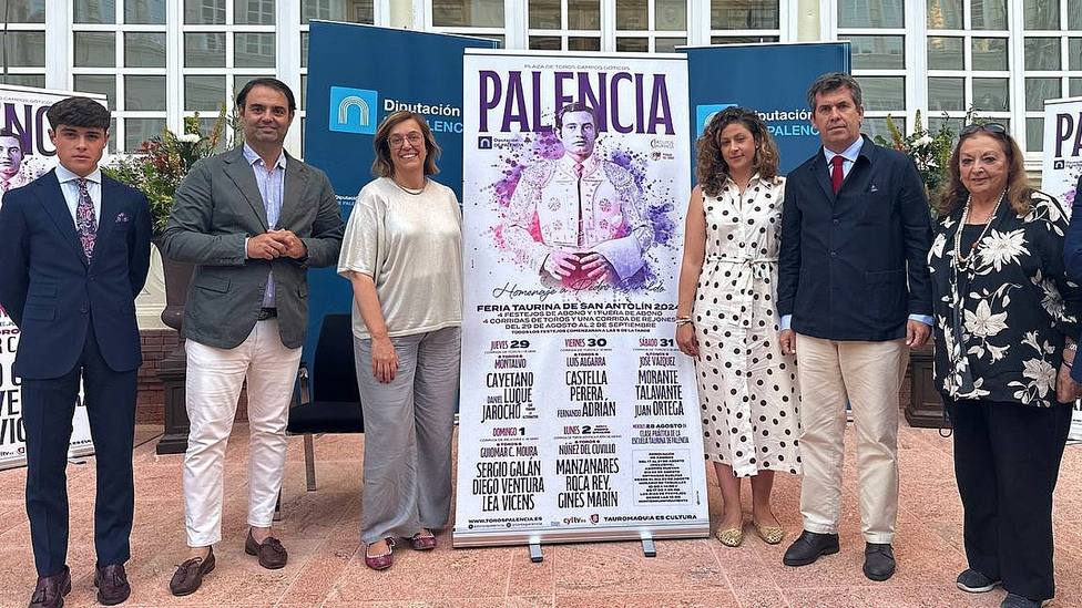 Acto de presentacíon de la Feria de San Antolín 2024 de Palencia