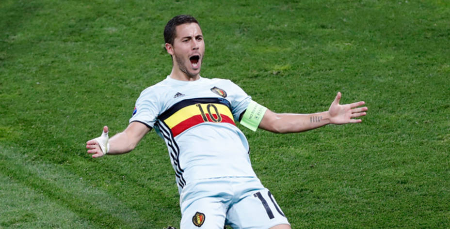 Hazard celebra su golazo (Reuters)