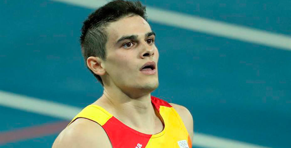 Bruno Hortelano, durante los últimos Juegos Olímpicos (FOTO - EFE)