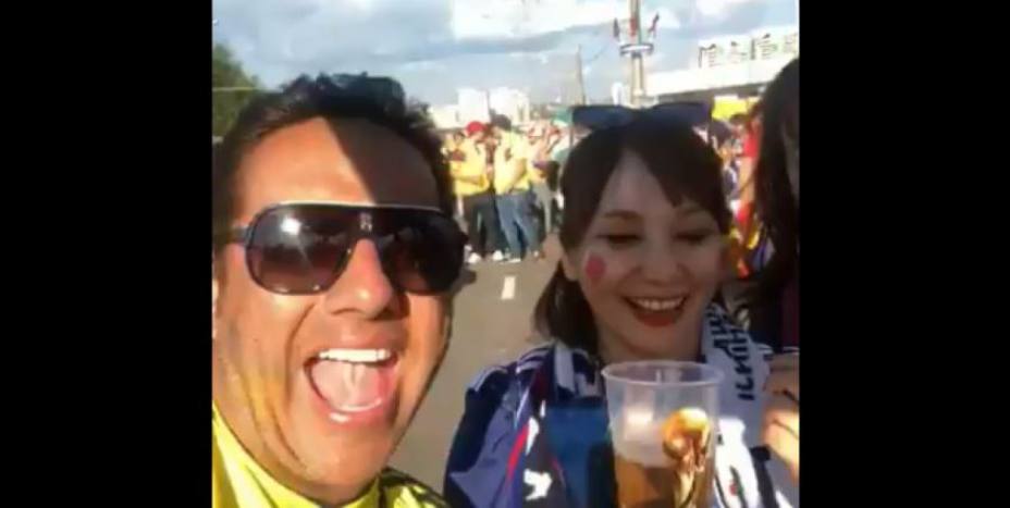Colombia, espantada por el hincha que denigra a unas japonesas durante el Mundial