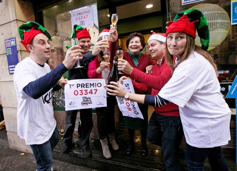 El sorteo de Navidad reparte en Asturias 4.874.000 euros