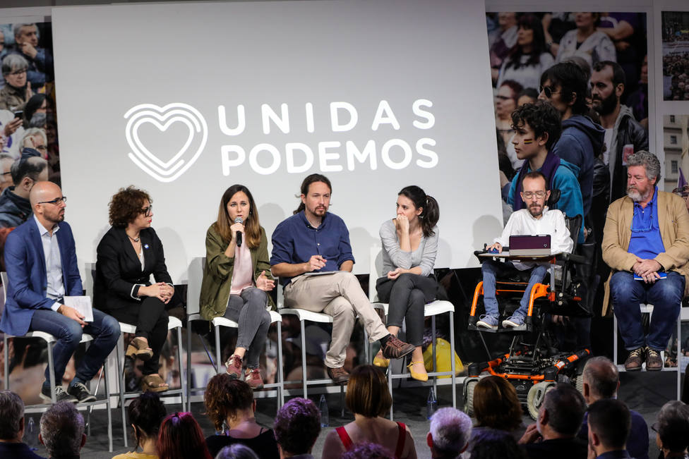 PresentaciÃ³n del programa electoral de Unidas Podemos para el 10N en Madrid