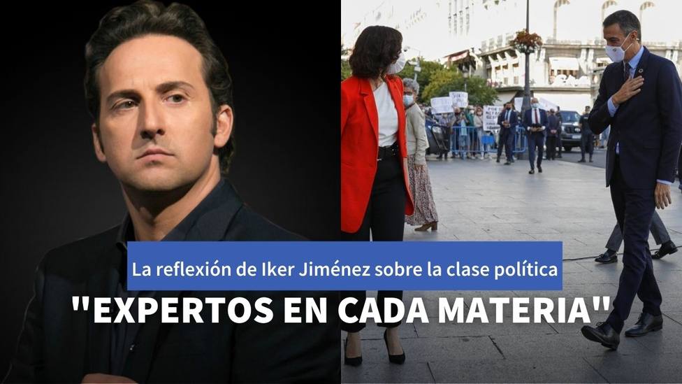 Iker Jiménez y la clase política
