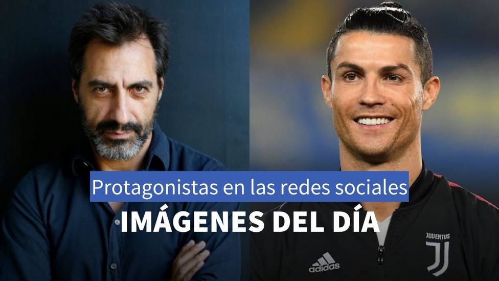 Juan del Val y Cristiano Ronaldo