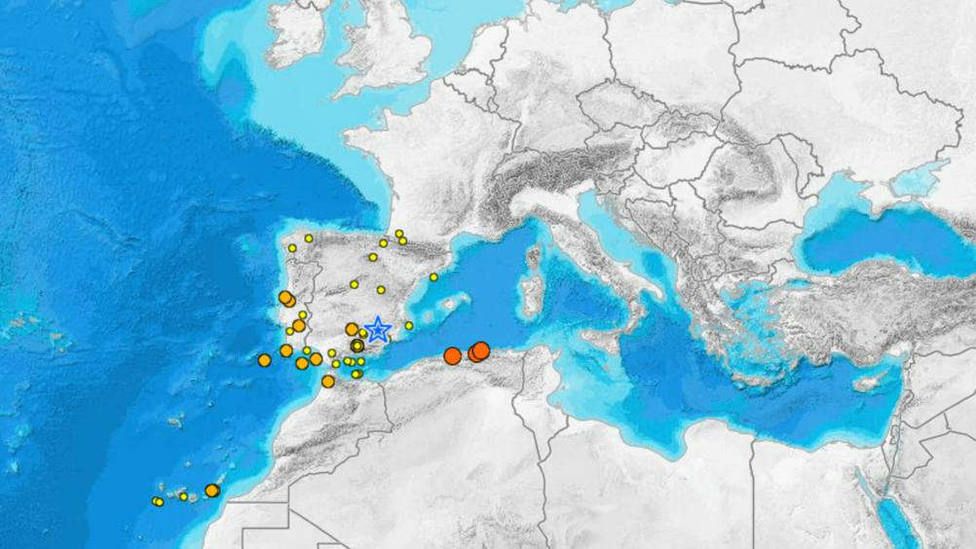 El IGN registra los 9 terremotos que se han registrado en Murcia