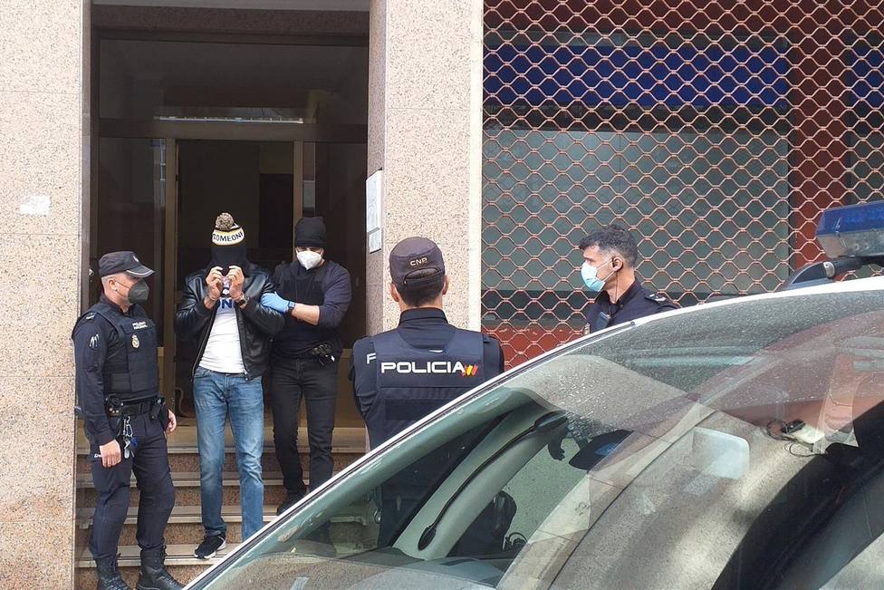 Detenido en Vigo en la operación coordinada por un juzgado de Ferrol - FOTO: Europa Press
