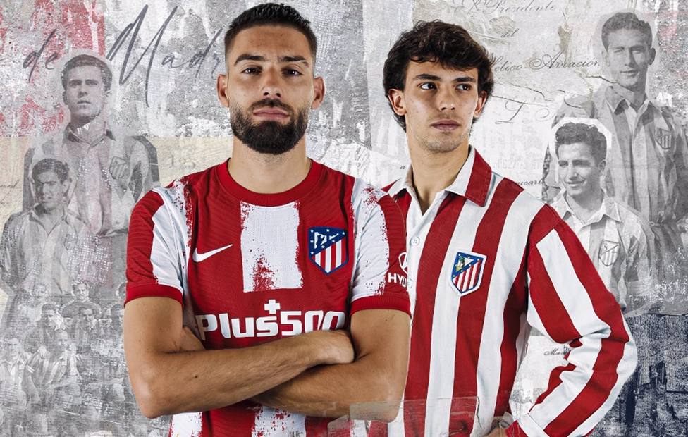 Equipación del Atlético de Madrid para la temporada 2021/2022