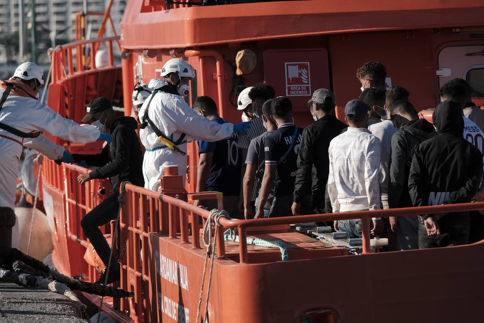 Rescatan a 225 inmigrantes en 6 pateras en Lanzarote, Gran Canaria y Tenerife