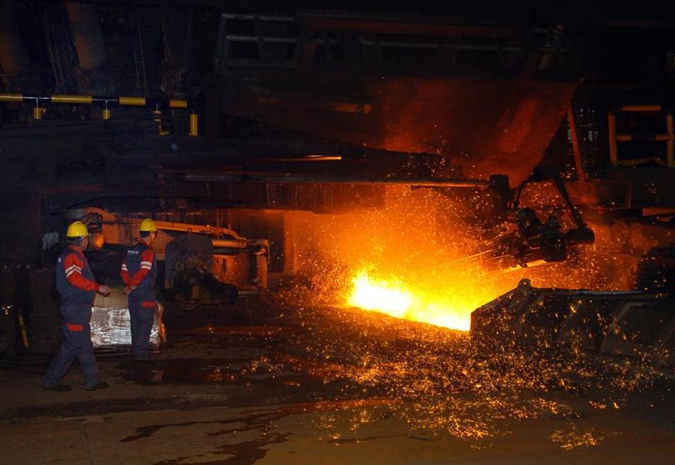 Horno de Arcelor Mittal en Asturias