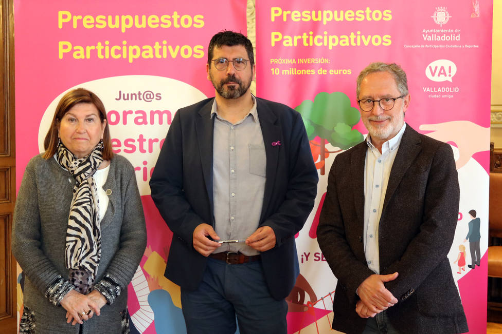 María Victoria Soto, Alberto Bustos y Manuel Saravia