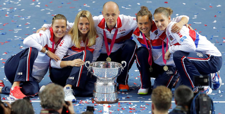 La República Checa consiguió su tercer título consecutivo. Reuters.