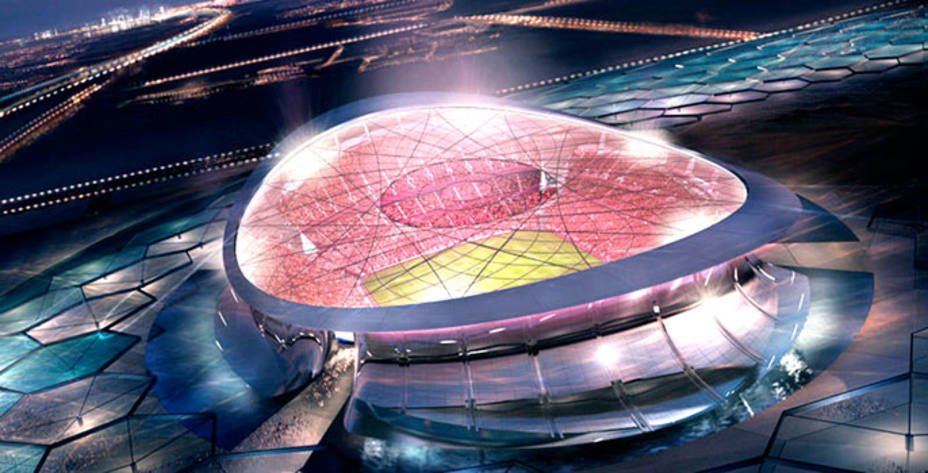 Así será el Iconic Stadium, el estadio donde se jugará la final del Mundial de Catar. Foto: Skycity.