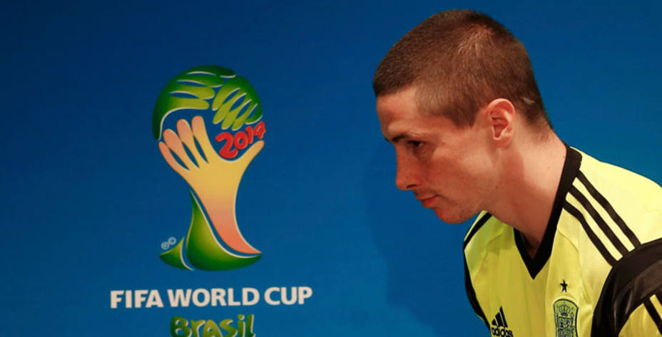 El jugador de la selección, Fernando Torres. Reuters