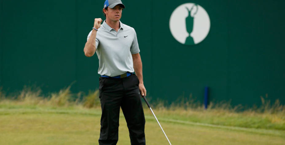 McIlroy sigue liderando el British Open (Reuters)