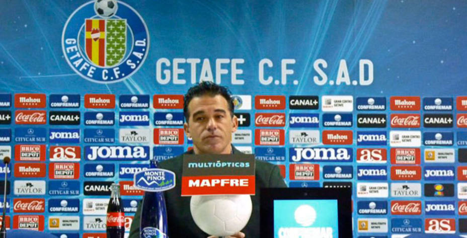 Luis García dejó este lunes de ser entrenador del Getafe.