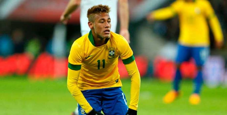 Neymar, con la selección brasileña (Reuters)