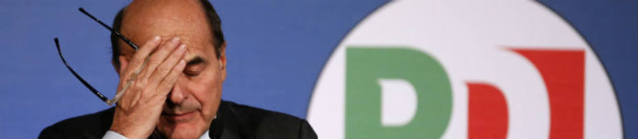 Bersani dimite como secretario general del PD. Reuters.