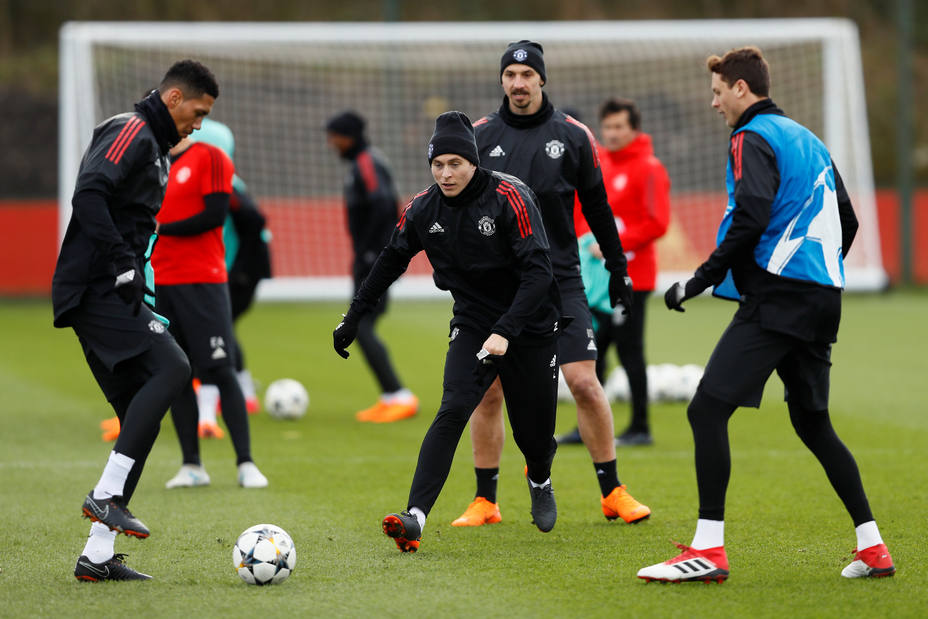 Champions League - Manchester United Training
