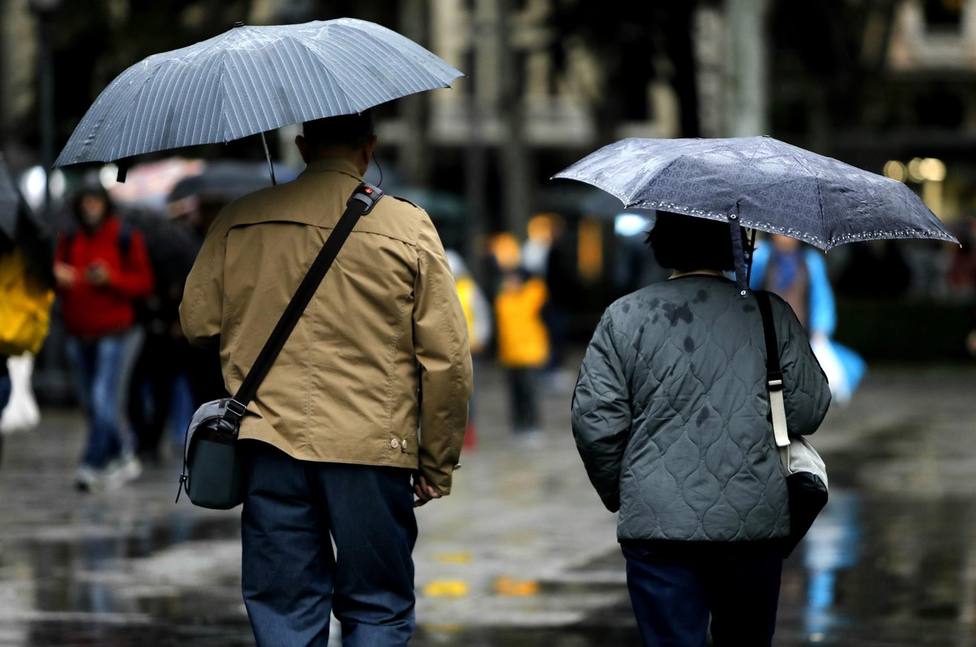 Meteorología activa el aviso amarillo por lluvias el Viernes Santo por la tarde en toda la Región