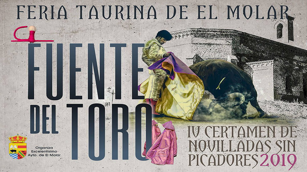 El cartel anunciador de la Feria Taurina de El Molar ha sido creado un año más por el diseñador José Vega