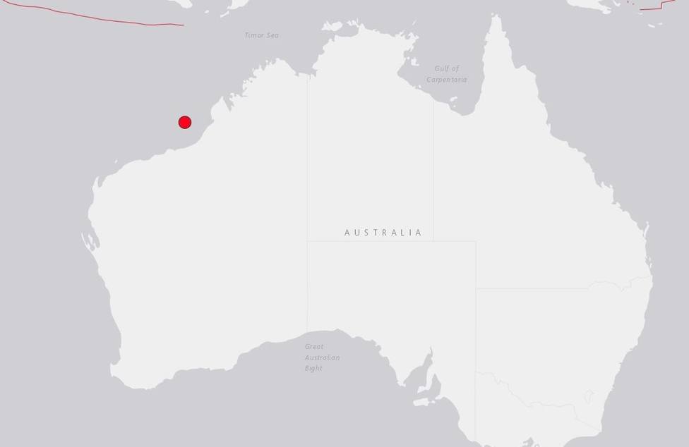 Registrado un terremoto de 6,6 de intensidad al norte de Australia