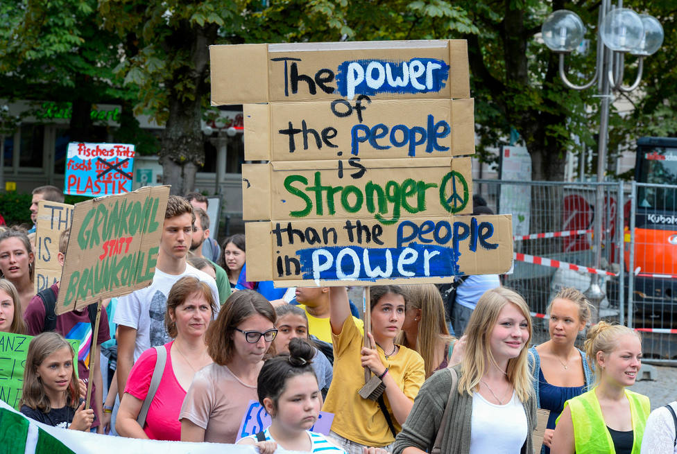 El movimiento Fridays For Future reclamará un cambio del sistema económico para atajar el cambio climático