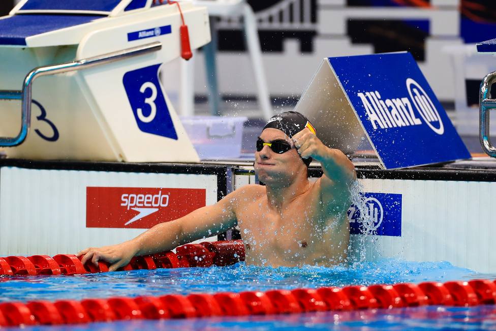 Jacobo Garrido conquista el oro en los Mundiales de natación paralímpica