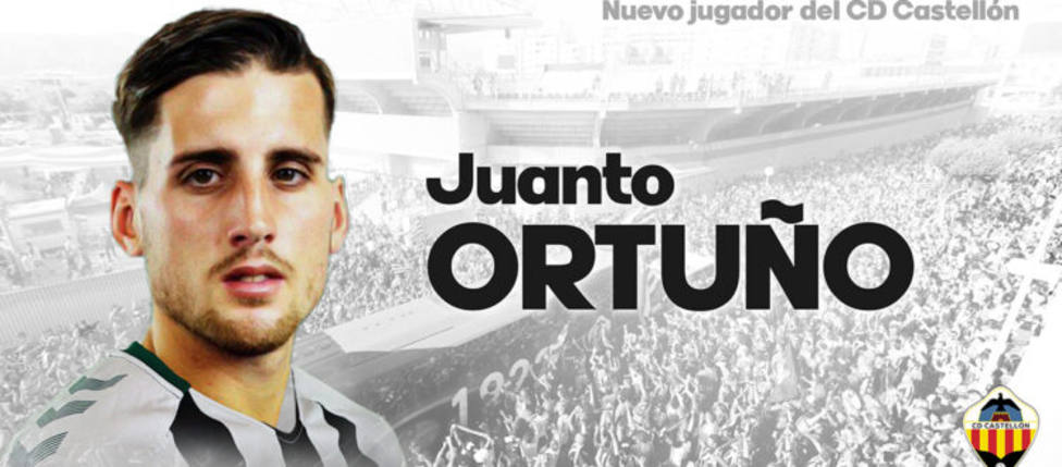 Juanto Ortuño ya es jugador del CD Castellón