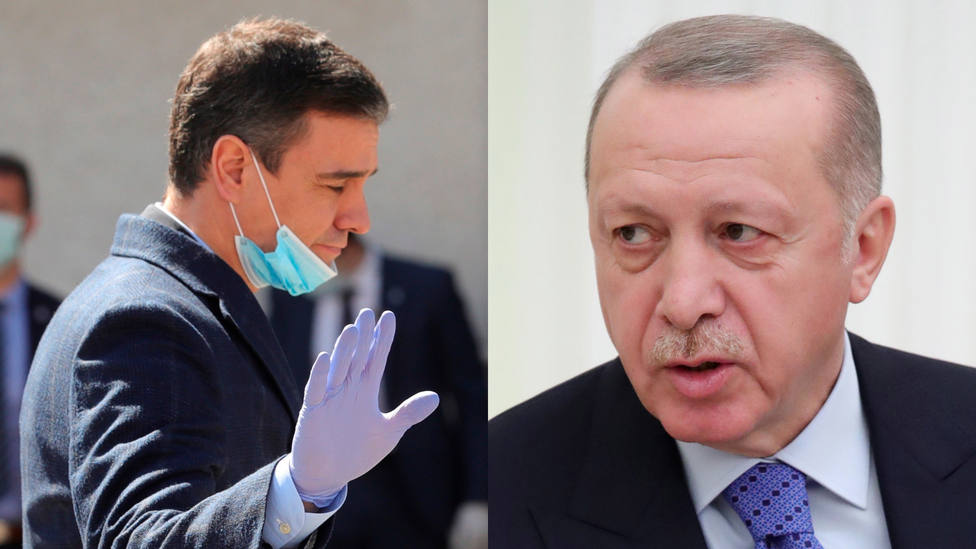 El mensaje de agradecimiento de España a Turquía dos días antes de que Erdogan requise los respiradores