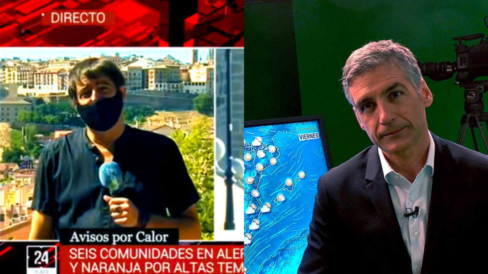 El ataque del hombre del tiempo de TVE al reportero que denunció estar al sol: El cuñado que tenemos todos