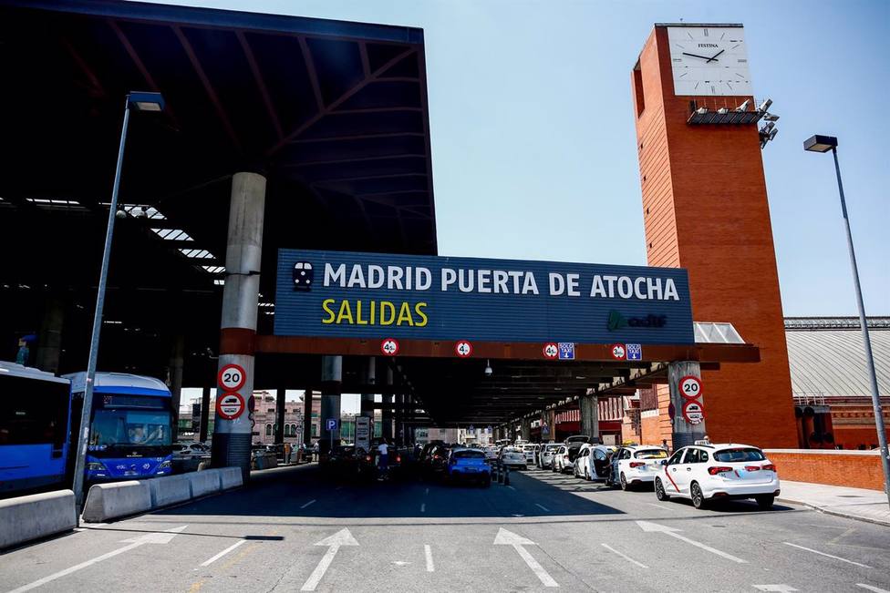 Los viajeros que salen de Madrid por tren caen a niveles del estado de alarma