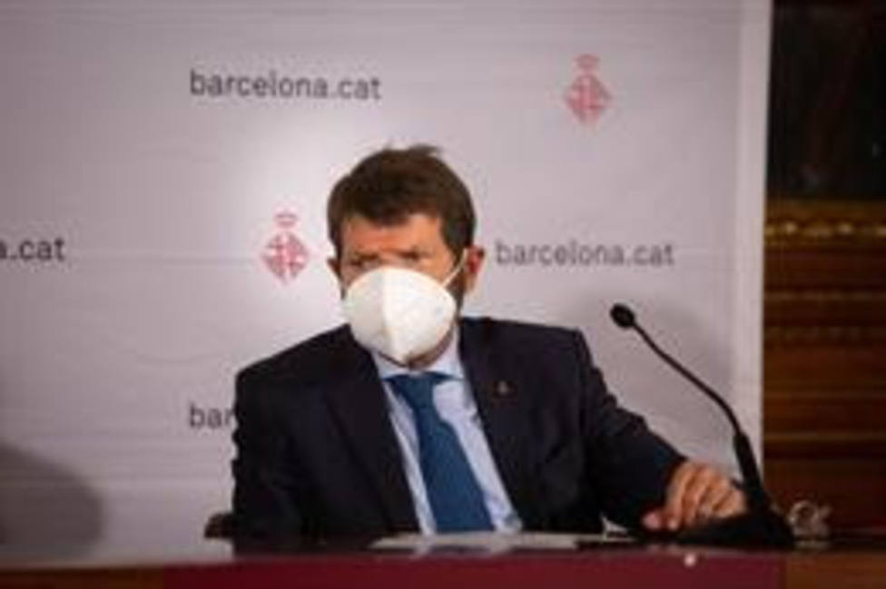 El teniente de alcalde de seguridad del Ayuntamiento de Barcelona, Albert Batlle.