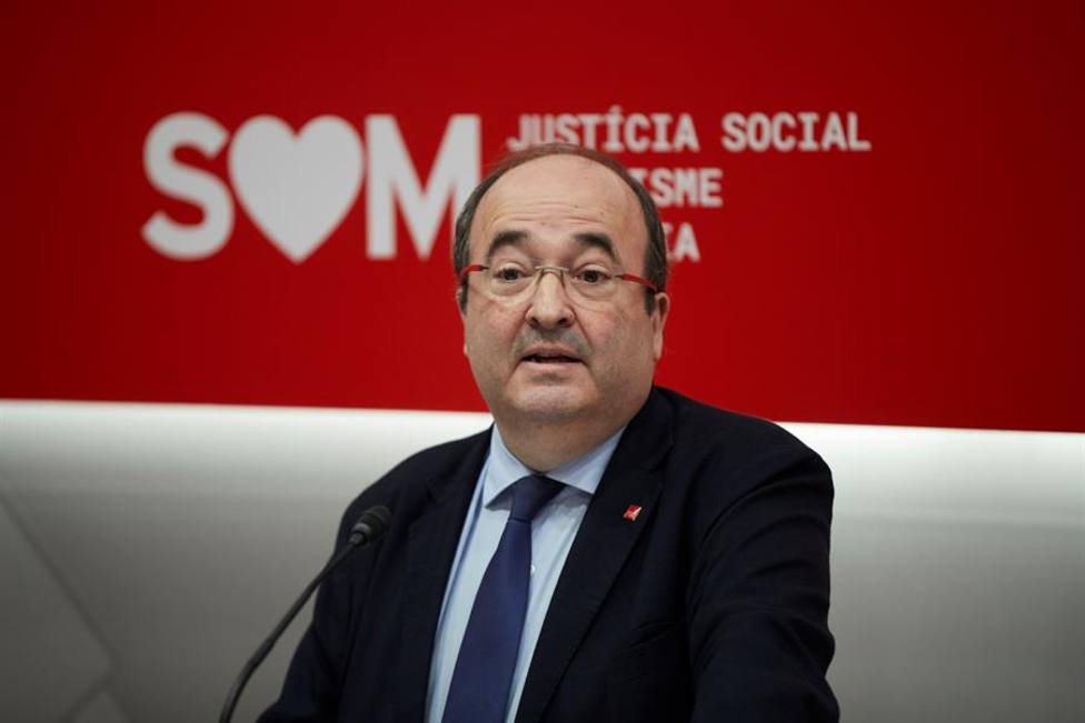 Miquel Iceta, secretario general de los socialistas catalanes, PSC