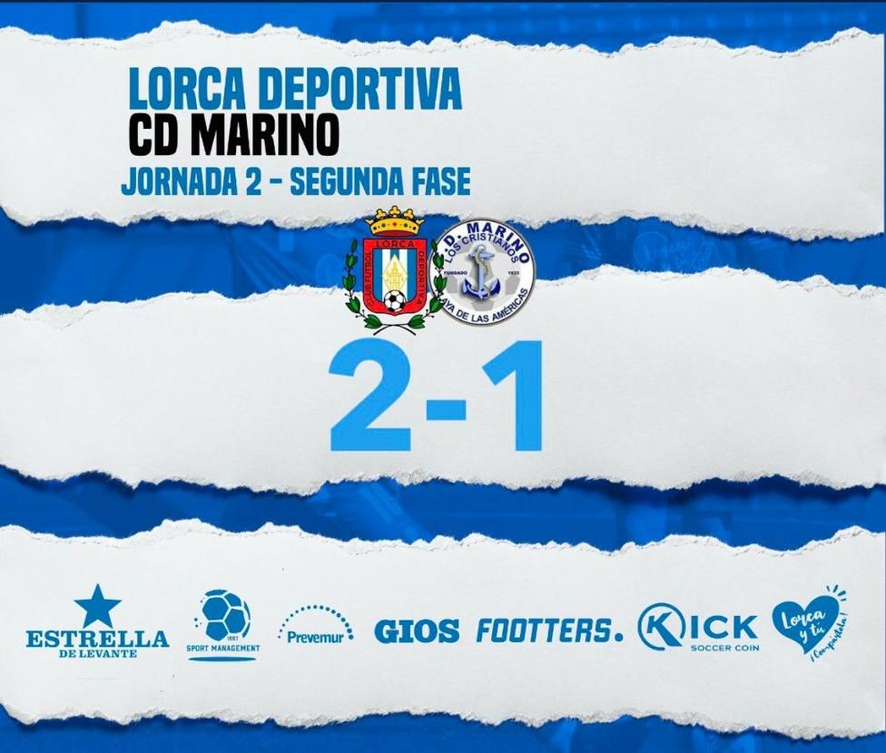 El CF Lorca Deportiva remonta y logra su primera victoria del año en casa (2-1)