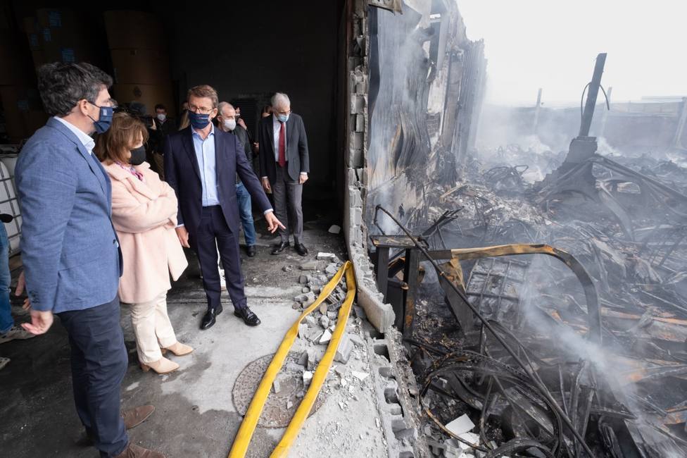 El fuego provocó daños millonarios a dos empresas del polígono
