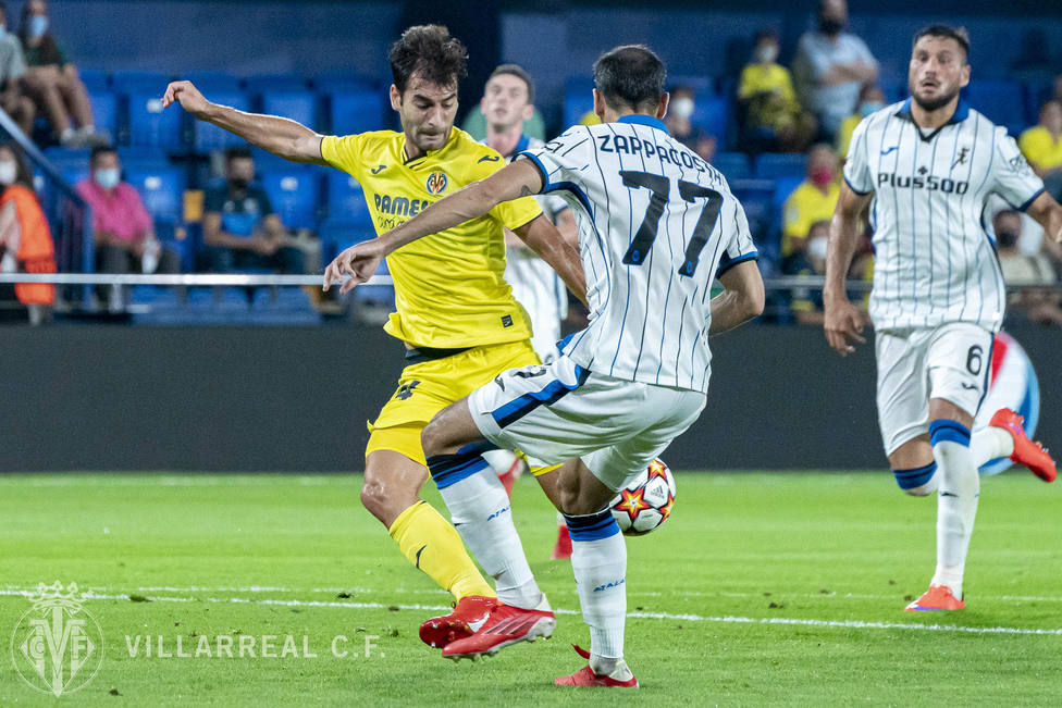 Manu Trigueros ha sido el autor del primer gol del Villarreal en la Champions League 2021/22