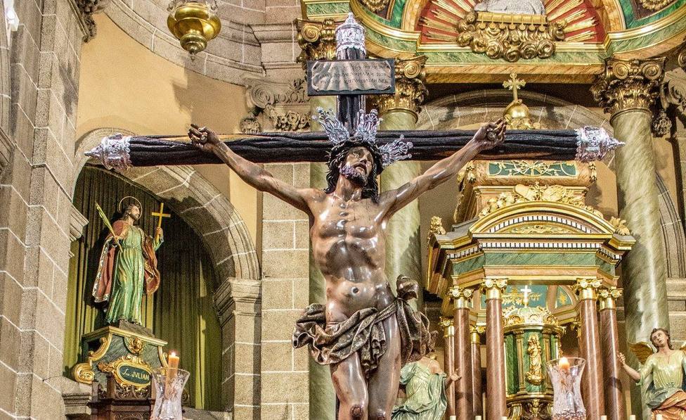 Imagen del Santísimo Cristo de la Misericordia de la Cofradía de Dolores - FOTO: Roberto Marín