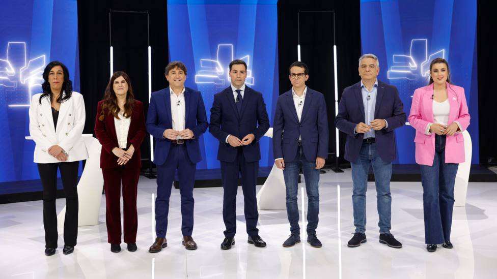 Los candidatos a las elecciones vascas