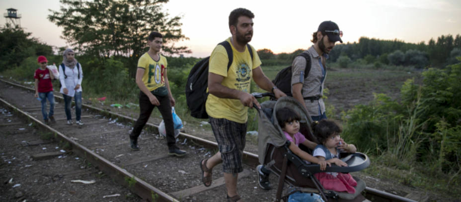 La frontera entre Hungría y Serbia, la entrada de refugiados a la zona Schengen. REUTERS