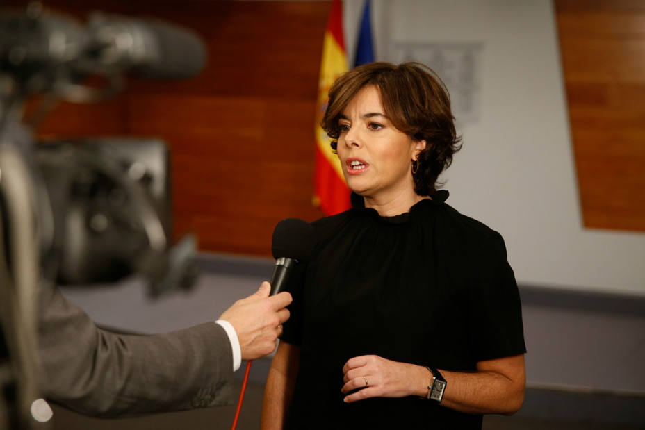 Soraya Sáenz de Santamaría, vicepresidenta del Gobierno. @Sorayapp
