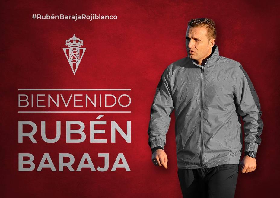 Rubén Baraja, nuevo entrenador del Sporting