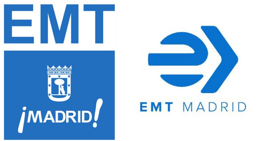 El nuevo logo de la EMT