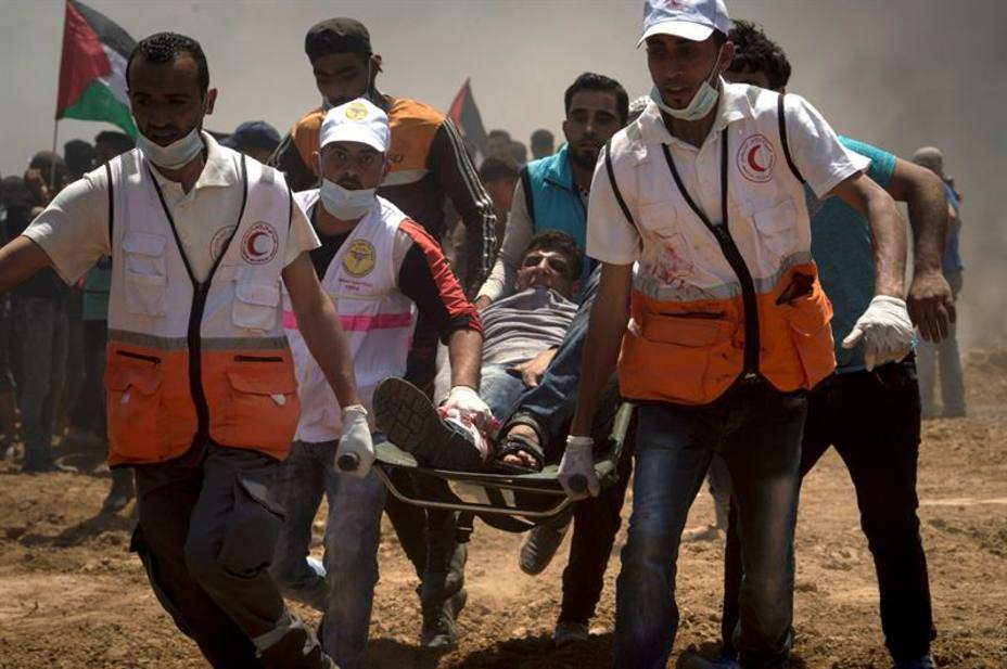 La UNRWA cifra en 13.000 los palestinos heridos por la represión en Gaza, más que durante la ofensiva de 2014