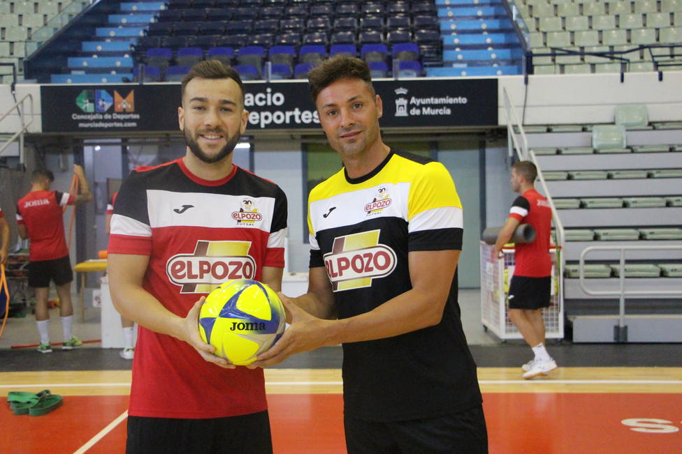 Juanjo Angosto y Rafa Santos, novedades en la plantilla de ElPozo Murcia FS