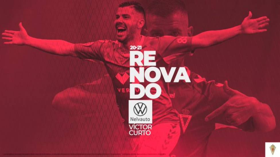 Víctor Curto comenzará su quinta temporada en el Real Murcia