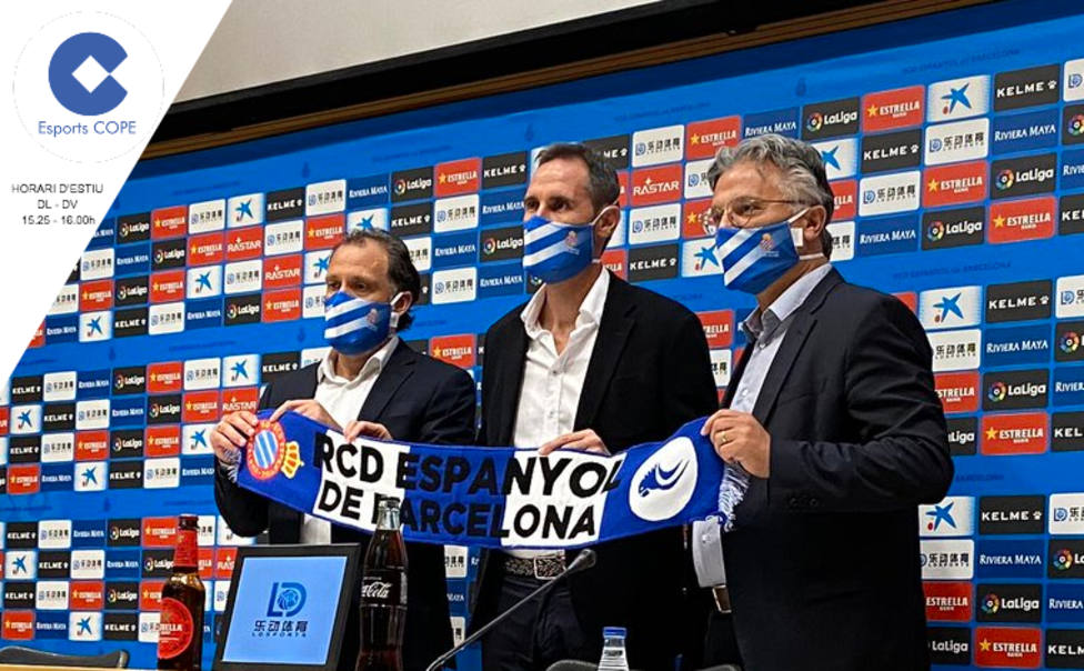 Vicente Moreno: El Espanyol volverá a donde tiene que estar