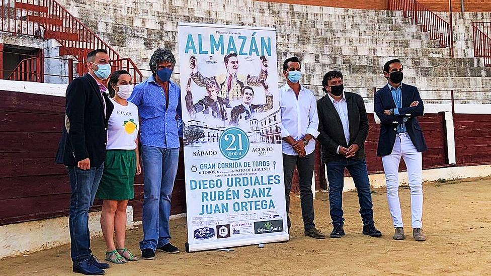 Acto de presentación de la corrida de toros que programa Almazán (Soria)