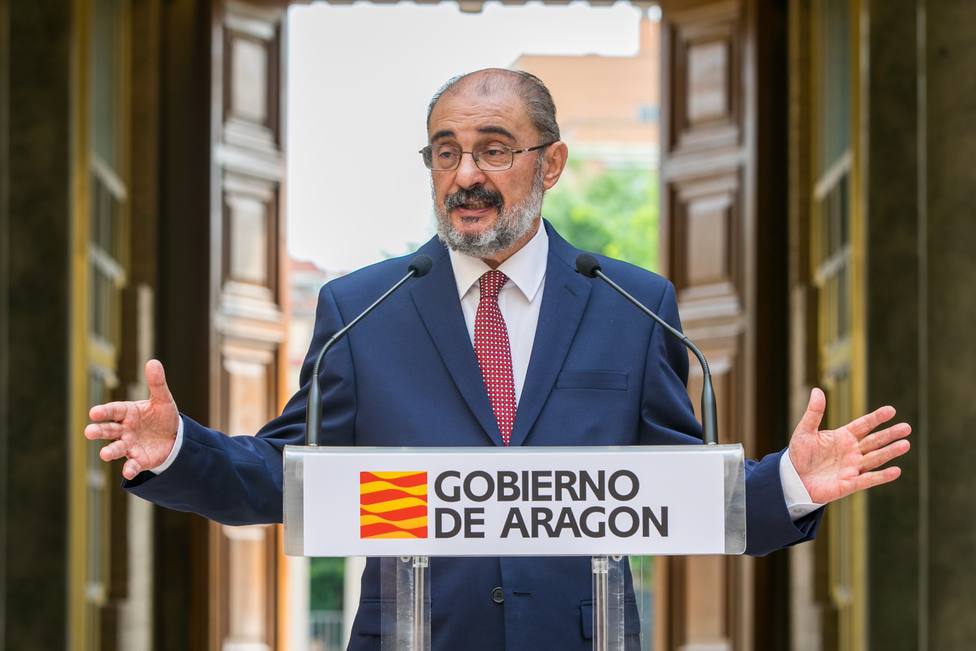 Javier Lambán considera que la mesa de diálogo de Cataluña no tiene ningún futuro