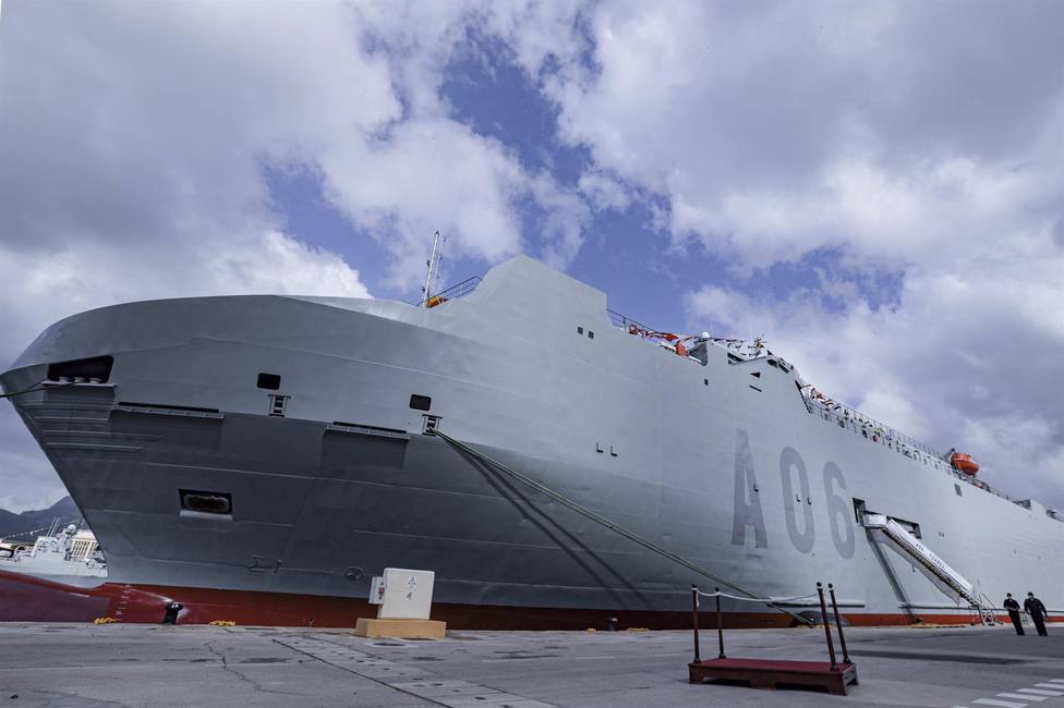 Ysabel, el gran buque logístico del Ejército español que viaja rumbo a Polonia