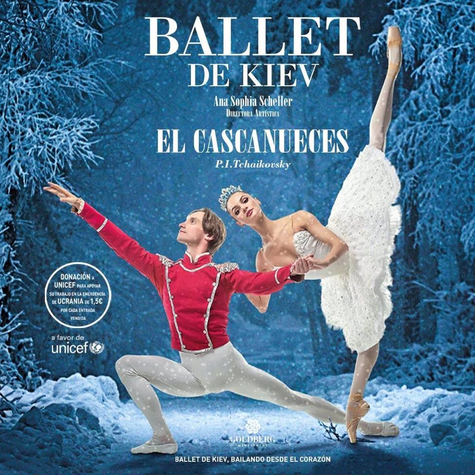 Sevilla.-El Ballet de Kiev llega a Sevilla el 7 de diciembre para apoyar a familias de Ucrania a travÃ©s de Unicef